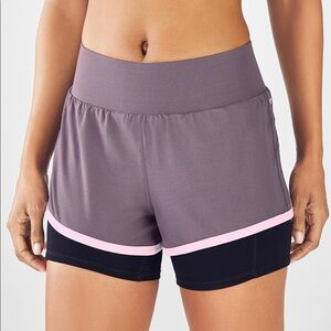 Fabletics Olesia Mid Rise Active Shorts. Size XSmall. EUC
